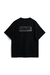 SOULLAND KAI grafitti front & back T-shirt Black