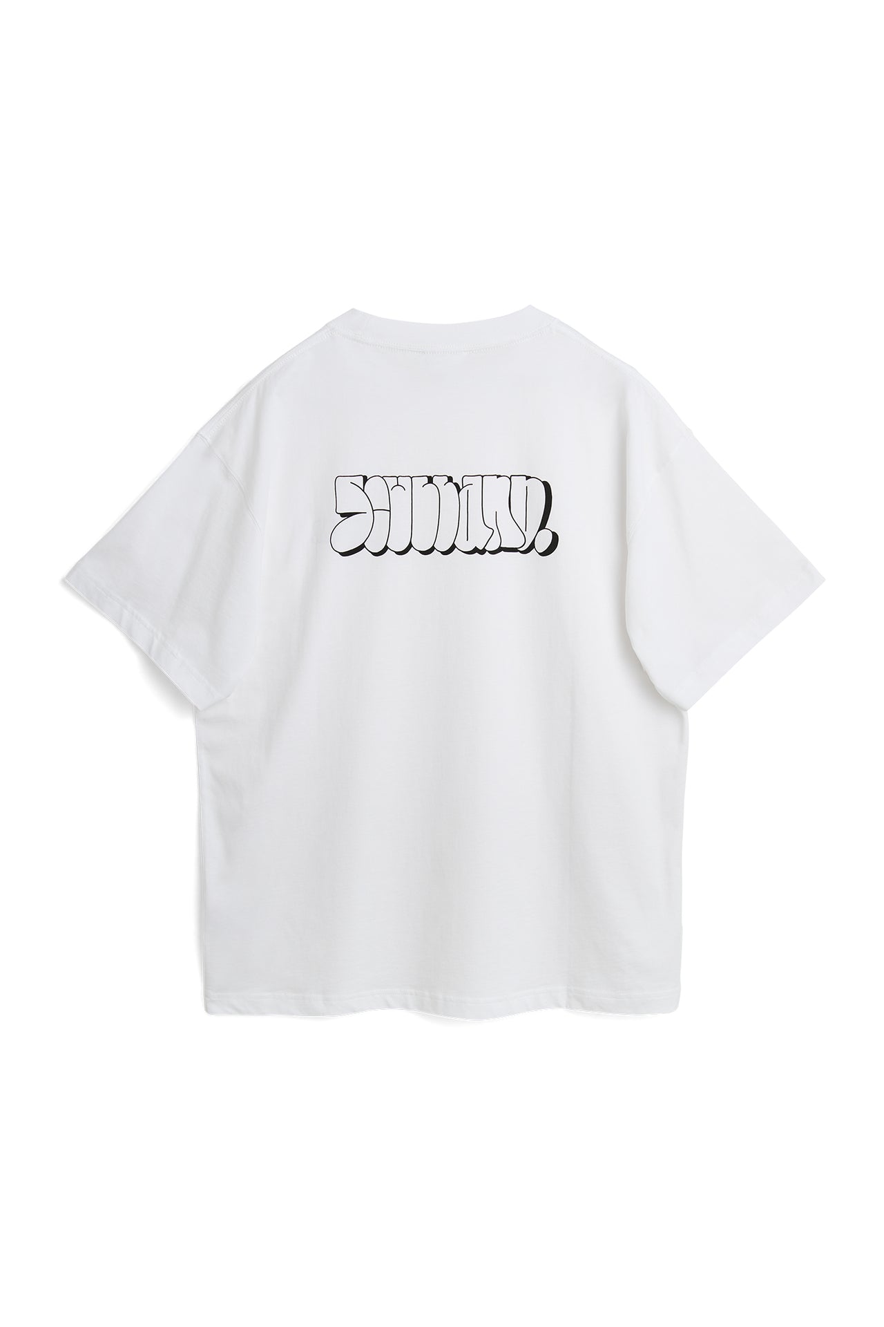 SOULLAND KAI grafitti front & back T-shirt White