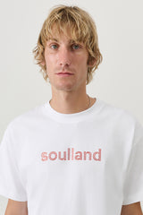 SOULLAND KAI rhinestone T-shirt T-shirt White