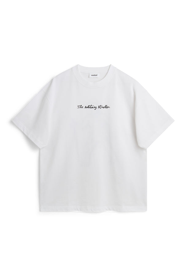 SOULLAND KAI strolling T-shirt White