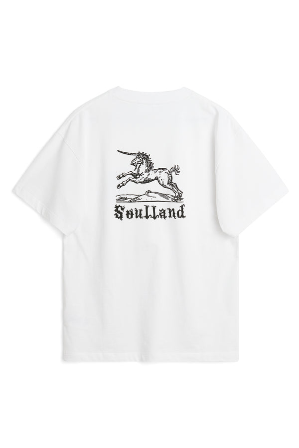 SOULLAND KAI unicorn T-shirt T-shirt White