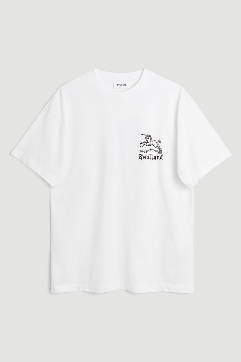 SOULLAND KAI unicorn T-shirt T-shirt White