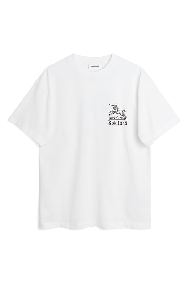 SOULLAND KAI unicorn T-shirt T-shirt White