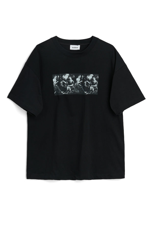 SOULLAND Kai Party T-shirt T-shirt Black