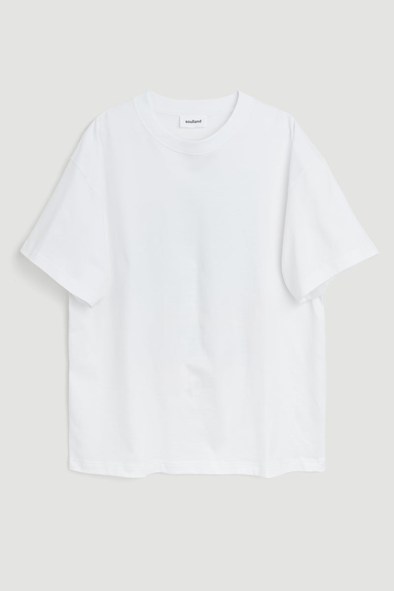 SOULLAND Kai T-shirt B.H.I no 002 T-shirt White