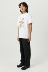 SOULLAND KAI FLOWER T-shirt T-shirt White