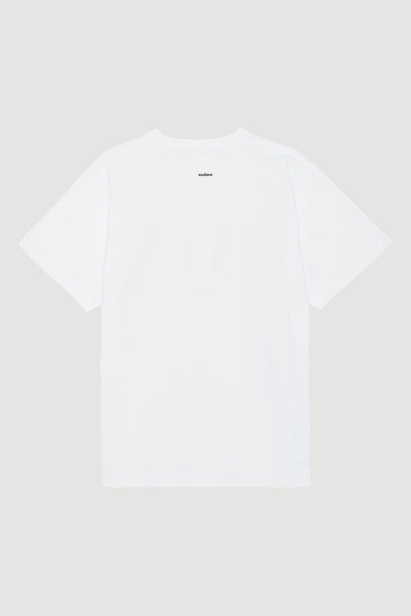 SOULLAND KAI SKATER T-shirt T-shirt White