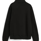 SOULLAND Ken Half Zip Sweatshirt Sweatshirt/hoodie Black