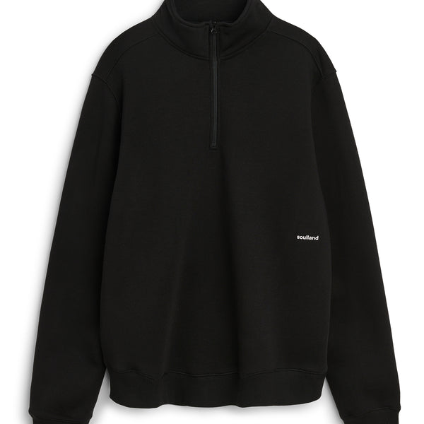 【 k  】Zip Detail Sweatshirt( Black ) Sport-Tek Super Heavyweight 1/4-Zip Pullover Sweatshirt | Product