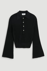 SOULLAND Kiki Polo jumper Knitwear Black