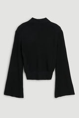 SOULLAND Kiki Polo jumper Knitwear Black