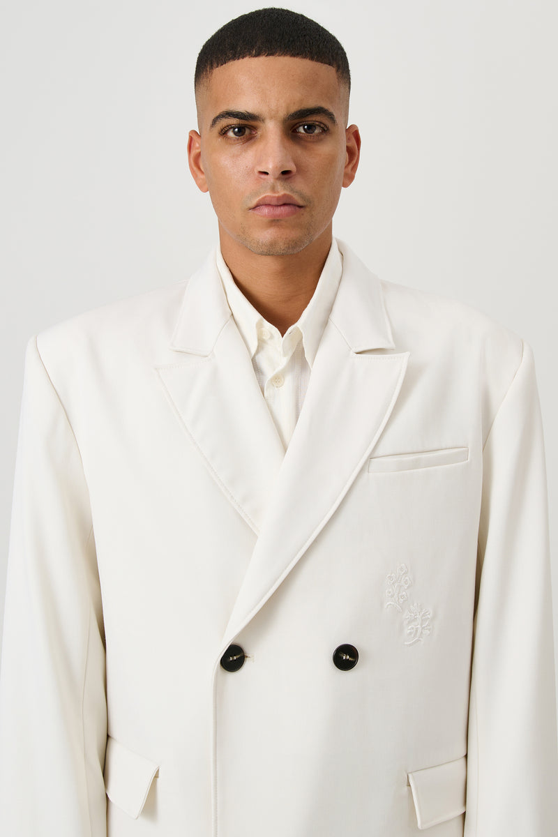 SOULLAND LETO blazer Jacket/coat/vest White