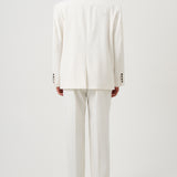 SOULLAND LETO blazer Jacket/coat/vest White