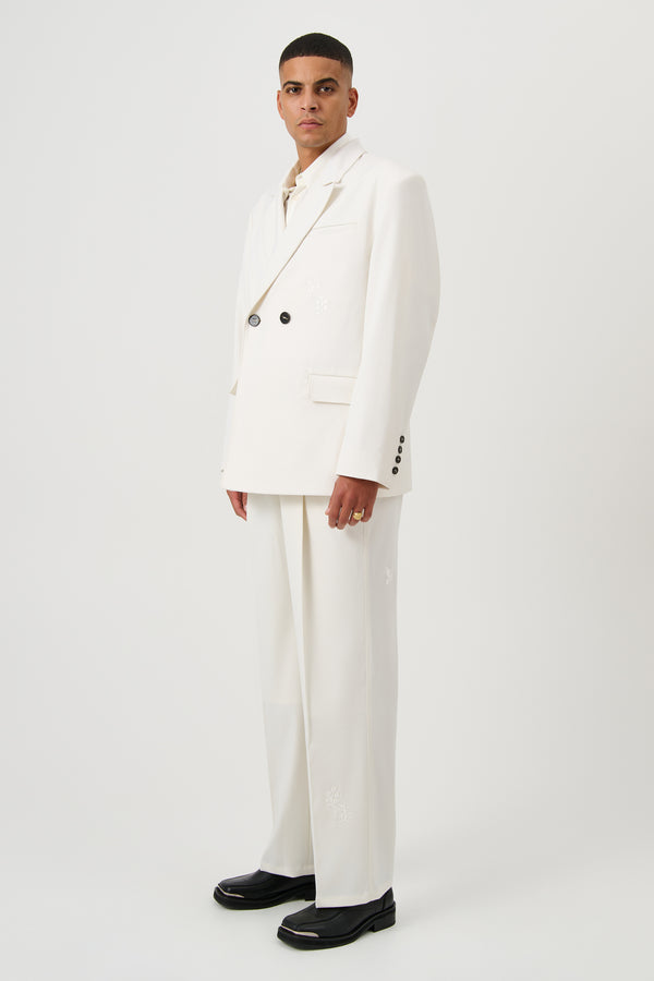 SOULLAND LETO blazer Jacket/coat/vest White