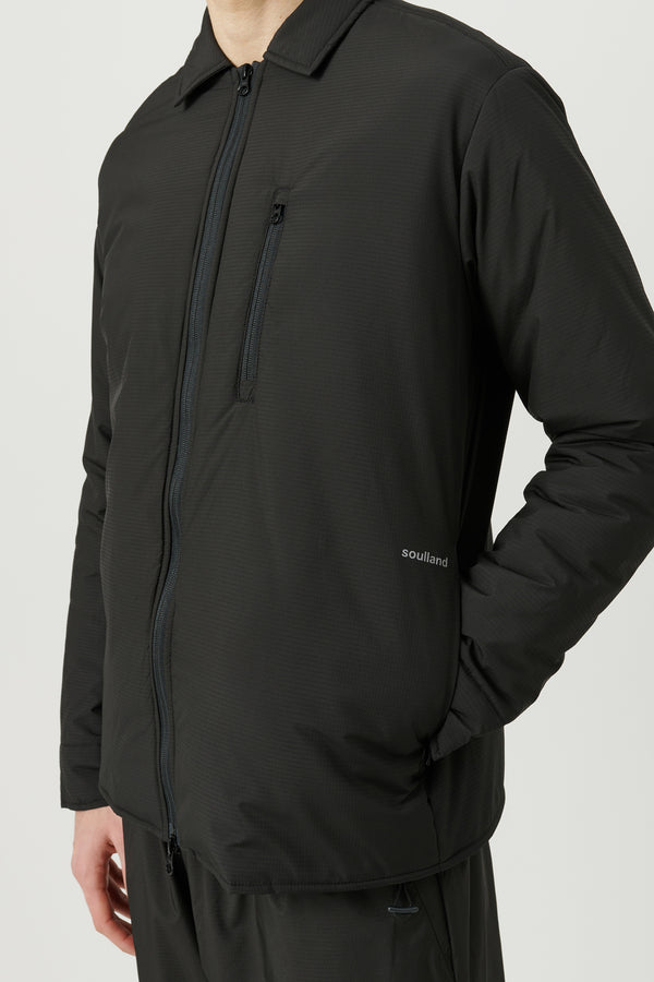 SOULLAND LEVI shirt jacket Jacket/coat/vest Black
