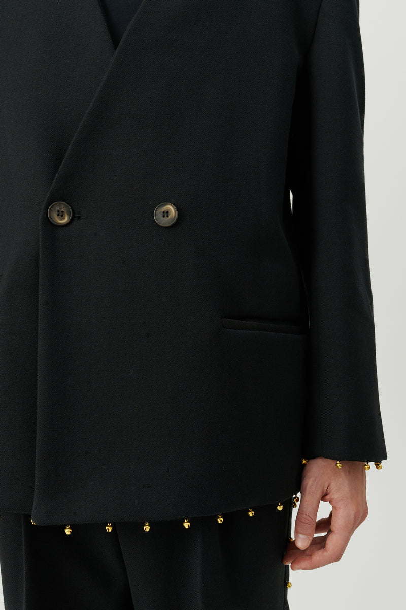 SOULLAND Liad bell Blazer Jacket/coat/vest Black