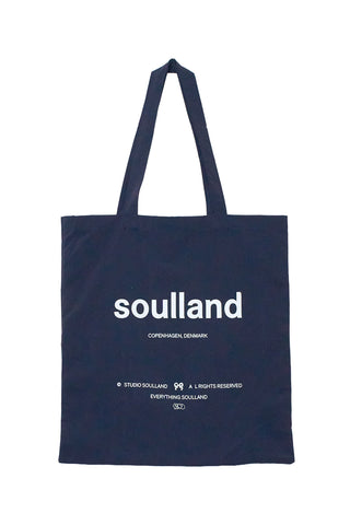 SOULLAND Library tote bag Bag Navy