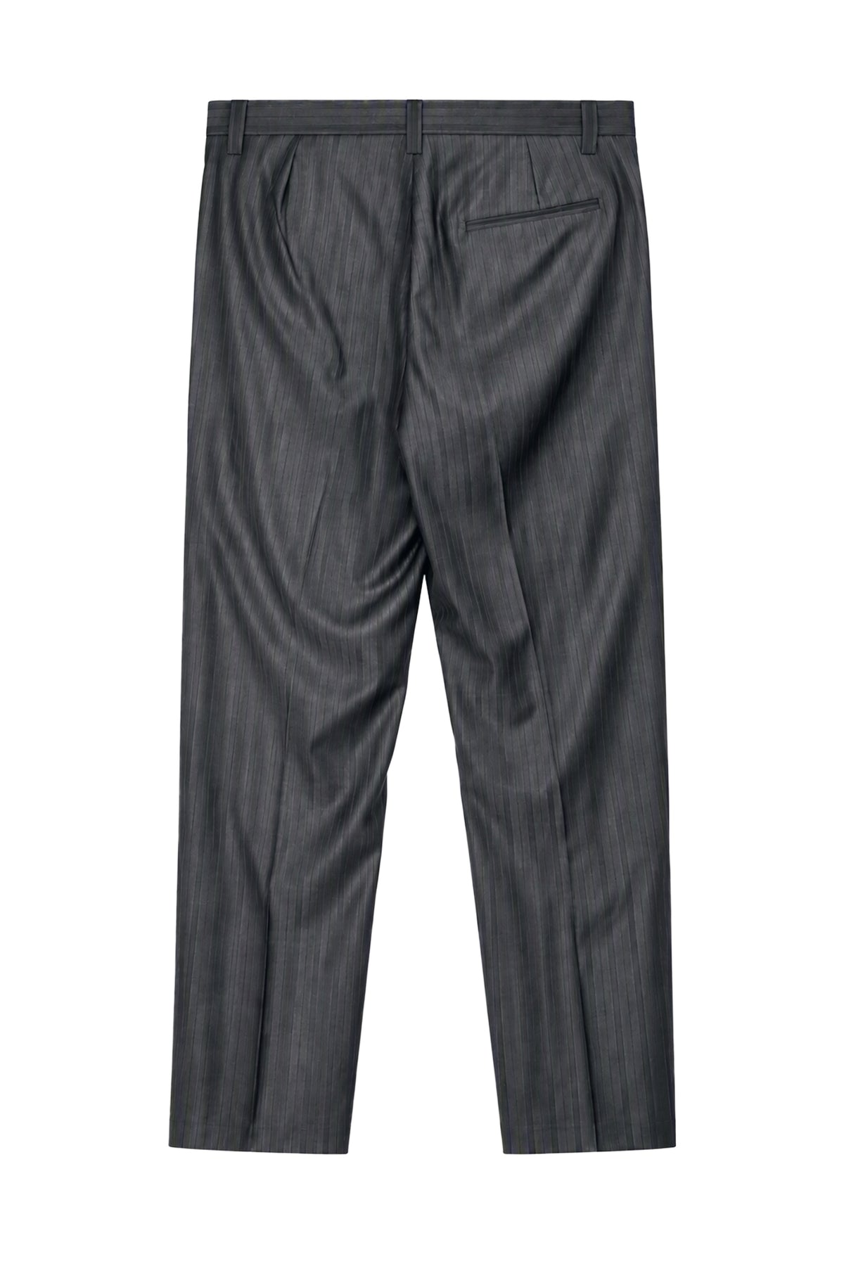 SOULLAND MARCO grey stripe pants Pants Grey
