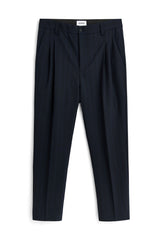 SOULLAND MARCO stripe Pants Blue