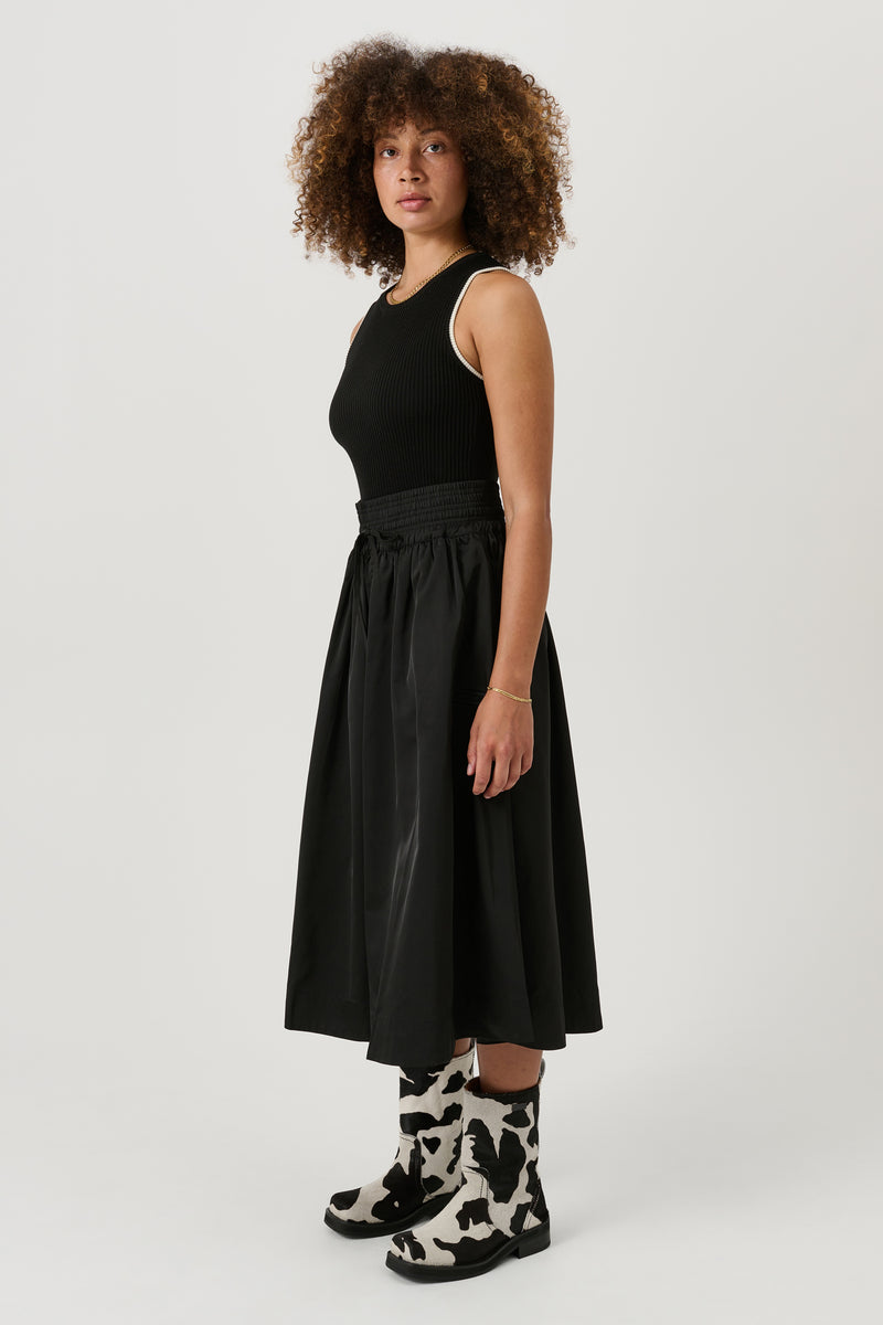 SOULLAND MEIR skirt Skirt Black