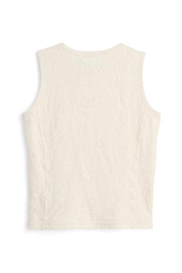 SOULLAND MIRA plush top Top Off White