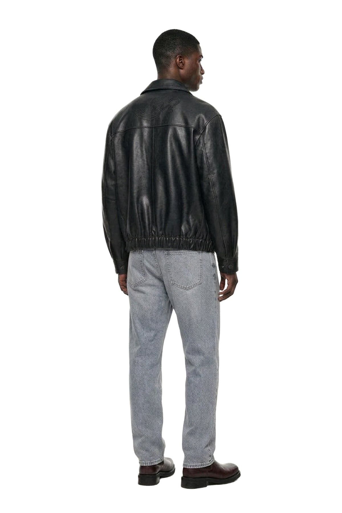 SOULLAND MURPHY leather jacket Jacket/coat/vest Black
