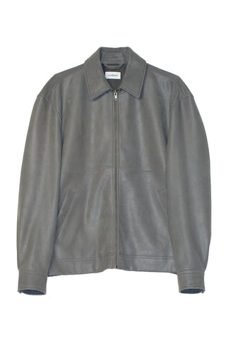 SOULLAND MURPHY leather jacket Jacket/coat/vest Grey
