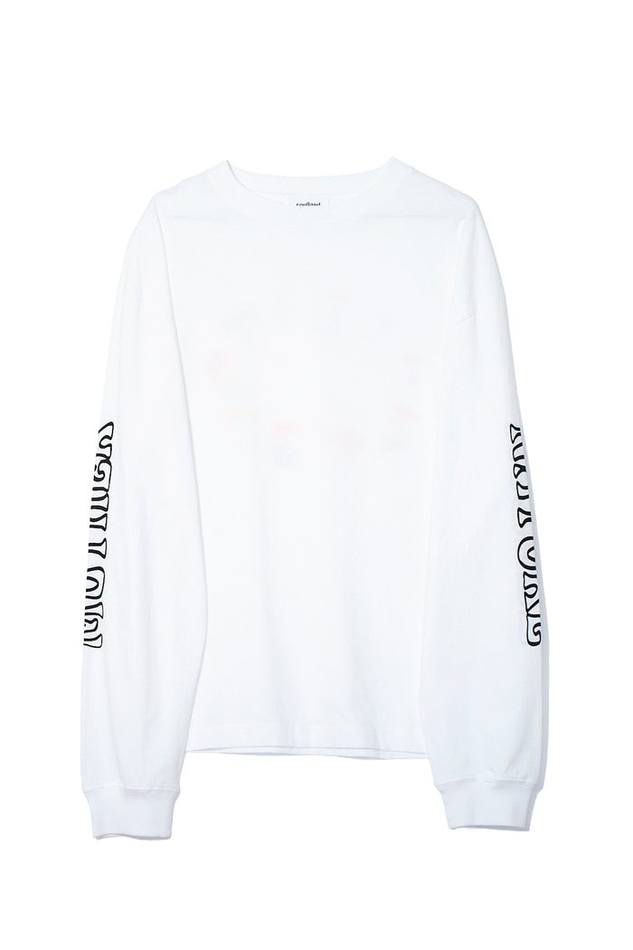 SOULLAND MUSHROOM CLOUD L/S T-shirt T-shirt White