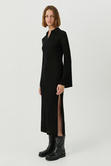 SOULLAND Nora Dress Knitwear Black