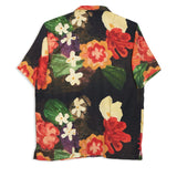 SOULLAND ORSON flower aop Shirt Black multi