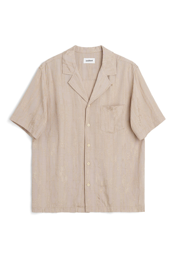 SOULLAND ORSON shirt Shirt Beige