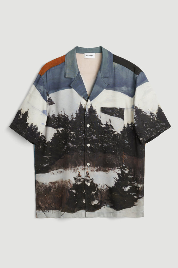 SOULLAND ORSON shirt Shirt Blue multi