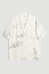 SOULLAND ORSON shirt Shirt White AOP