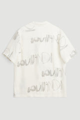 SOULLAND ORSON shirt Shirt White AOP