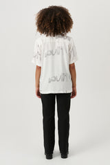 SOULLAND ORSON shirt Shirt White AOP