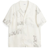 SOULLAND ORSON shirt Shirt White AOP