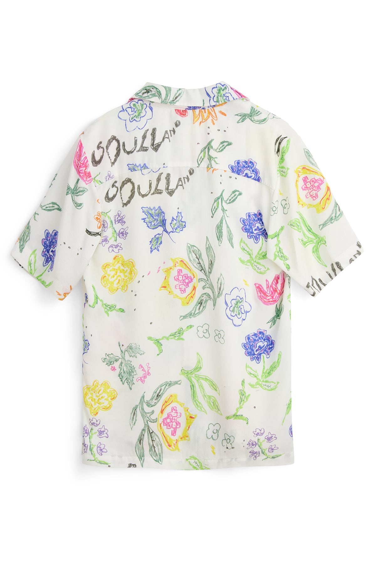 SOULLAND ORSON shirt Shirt White AOP