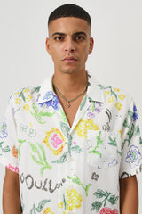 SOULLAND ORSON shirt Shirt White AOP