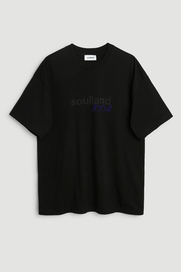 SOULLAND Ocean T-shirt Black