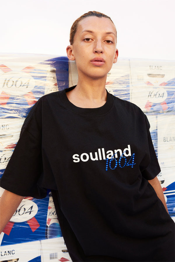 SOULLAND Ocean T-shirt T-shirt Black