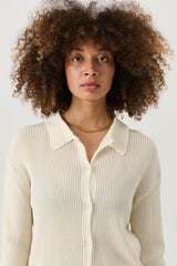 SOULLAND PAUL longsleeved polo Knitwear Off White