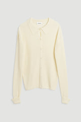 SOULLAND PAUL longsleeved polo Knitwear Off White