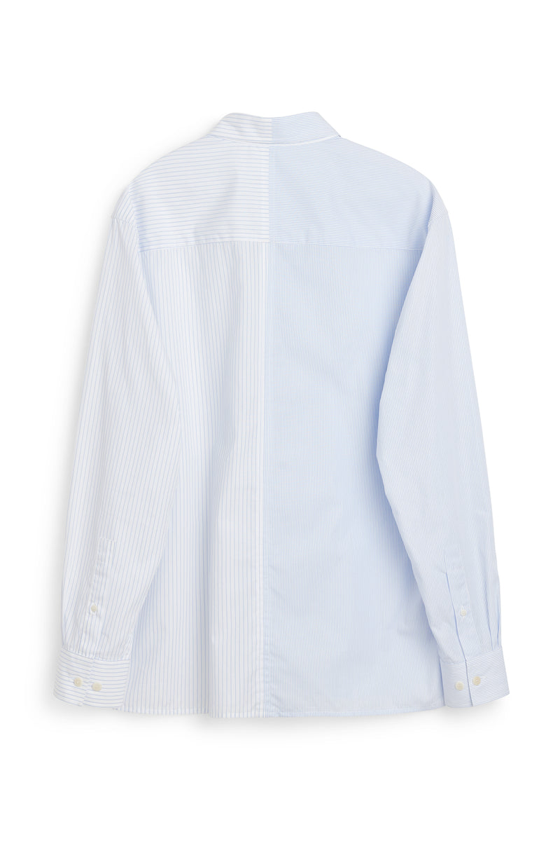 SOULLAND PERRY shirt Shirt Blue pinstripe