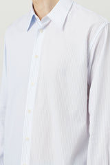 SOULLAND PERRY shirt Shirt Blue pinstripe