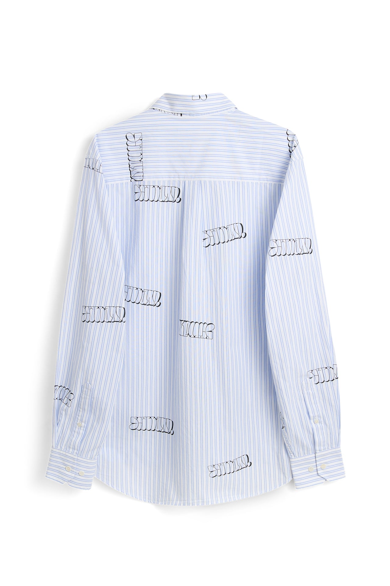 SOULLAND RADO graffiti Shirt Light Blue