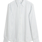 SOULLAND RADO shirt Shirt Navy pinstripes