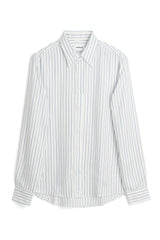 SOULLAND RADO shirt Shirt Navy pinstripes