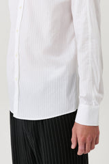 SOULLAND RADO shirt Shirt White stripe