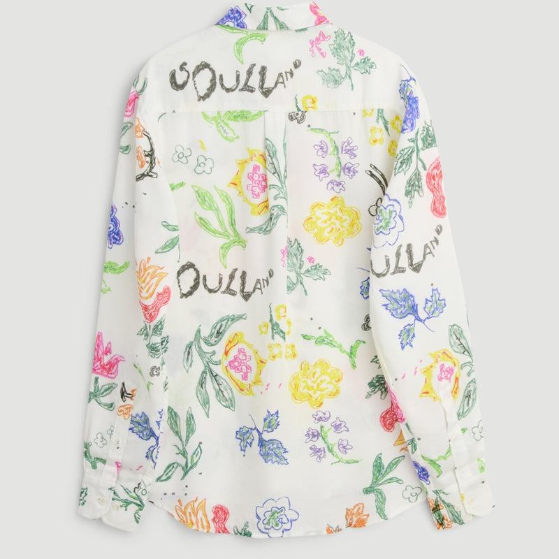 SOULLAND RADO shirt Shirt White AOP