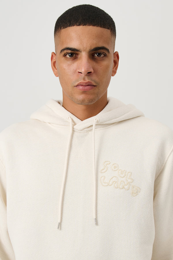 SOULLAND RIKO hoodie Sweatshirt/hoodie Off White